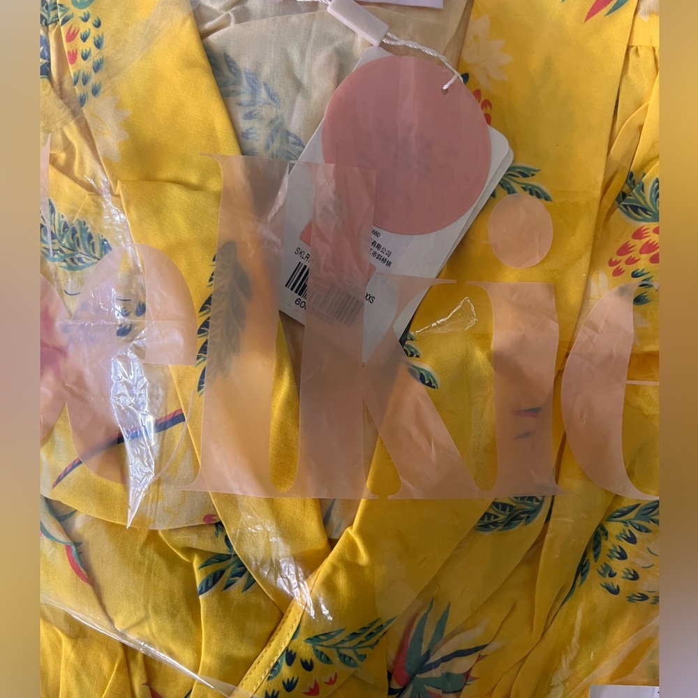 Selkie Birdie Pina Colada Dress xxs